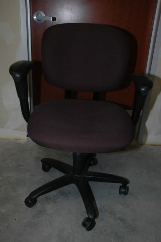 Haworth office task chair (burgandy)-
							
							show original title for sale