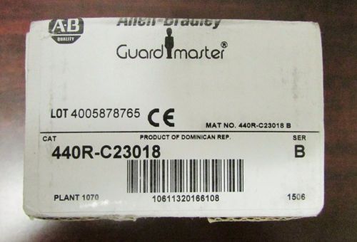 ALLEN BRADLEY GUARD MASTER 440R C23018 Minotaur MSR6RT Universal Safety Relay