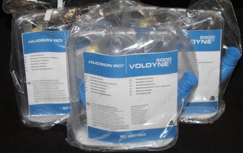 Lot of 3 New Hudson RCI Voldyne 5000 Spirometer Ref 8884719033 Free Shipping!