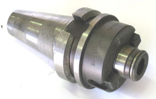 1&#034; sandvik shell face slab mill cutter 1.00 pilot tool holder bt40 taper adapter for sale