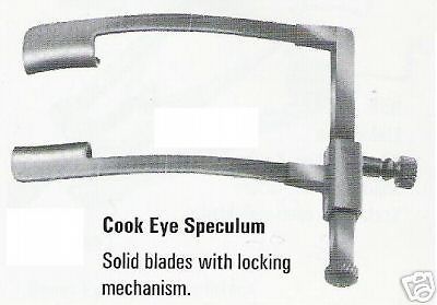 Cook Eye Speculum Opthalmic Surgical Instrument