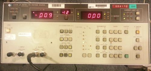 HP 4140B pA Meter / DC Voltage Source TESTED USED