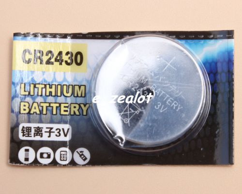 Cr2430 button batteries 3v li battery for sale
