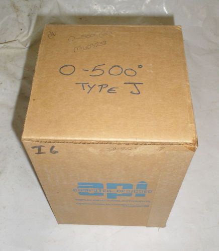API LFE Pyrometer Shielded Meter Gauge 0-500 Model: 503XU Type J