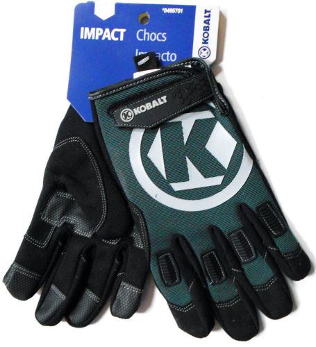 Kobalt medium men&#039;s impact synthetic leather work gloves #13006 #04957 for sale