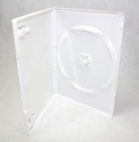 Single Disc 14mm White/Clear DVD Case 20 Pcs