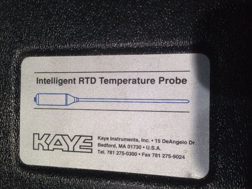 Kaye IRTD 400 Intelligent RTD Secondary Standard (temperature)