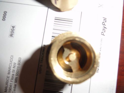 **new** 3/4&#034; brass legend threaded inline check valve for sale
