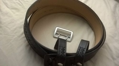 Gould &amp; Goodrich Duty Belt Size 56 - VERY slightly used (twice) BasketWeave $65+