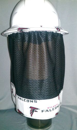 Hard Hat Neck Shade Neck Protector Quick Dry Mesh Atlanta Falcons