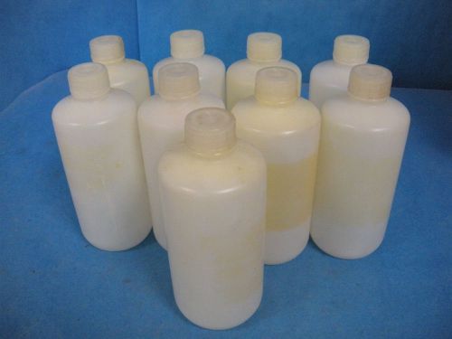 Nalgene Lab Plastic Bottles Approx. 16oz. 500ml, Lot of 9