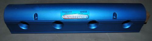 NEW SMARTFLOW WATER MANIFOLD BLUE ANODIZED (S5-4-55K)
