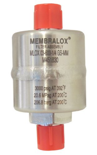 NEW Pall Microelectronics 1/4&#034; Membralox Gas Filter Assembly MLOX03-30-1/4GS-MM