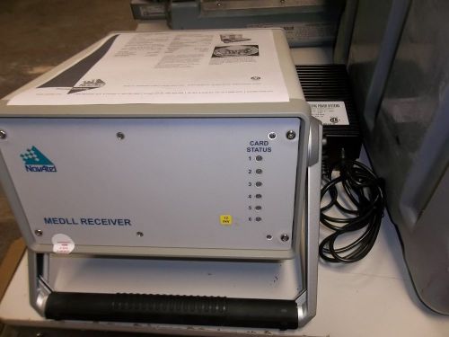 NovAtel MEDLL Receiver w/ Case &amp; Power Supply Receiver Only Powers Up.