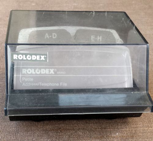 Rolodex S-3000 with dividers and extra cards.  Vintage address card file.
