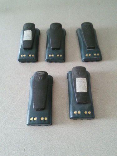 Lot of 5 Motorola PMNN4069A battery