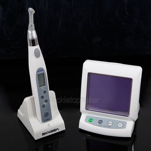 Dental Root Canal TREATMENT ENDO MOTOR Cordless 16:1 Angle + Apex Locator Finder