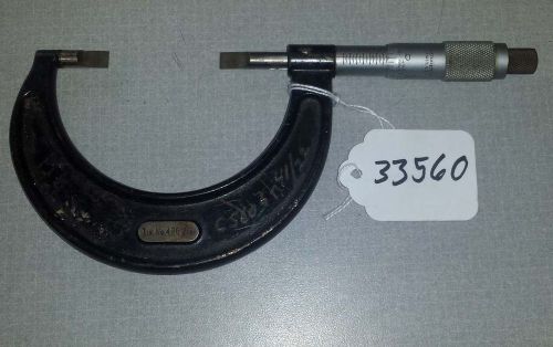 Starrett no. 486 1-2 inch blade micrometer (inv.33560) for sale