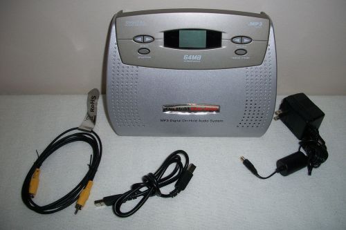 On Hold Plus 6000 - MP3 Digital Music -  Audio System w/Power Supply  w/Cables