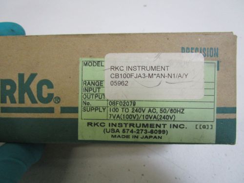RKC TEMPERATURE CONTROLLER CB100 FJA3-M*AN-N1/A/Y *NEW IN BOX*