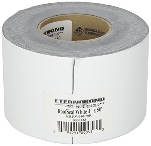 White Roof Repair Seal System EPDM TPO Hypalon Plastic Modified All Metals Tile