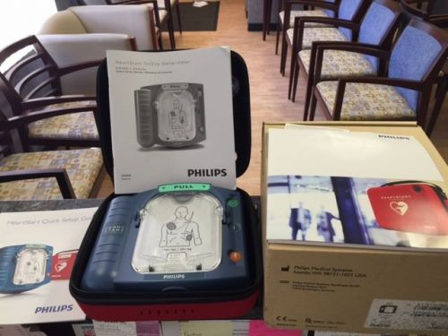 Hp philips heartstart  hs1 aed m5066a for sale