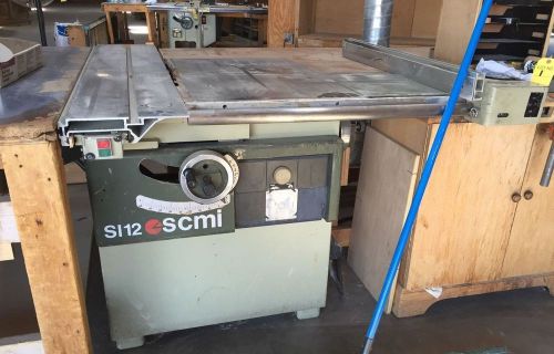 SCMI  SI12 Sliding Table Saw