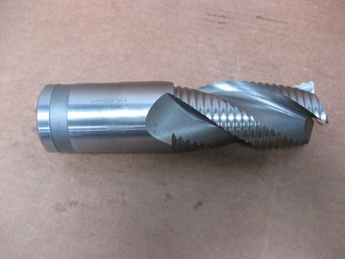 Fastcut USA 2&#034; Roughing R.H. End Mill LOC 4&#034; Combo Shank 3-Flutes HSS