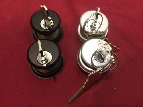 Unknown Brand SC1 Keyway Mortise Cylinders, Set of 4 w/ Keys - Locksmith