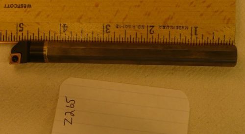 1 NEW 1/2&#034; SOLID CARBIDE BORING BAR. C08-SCLCR-2 TAKES CCMT 21.5 INSERT.  {Z265}