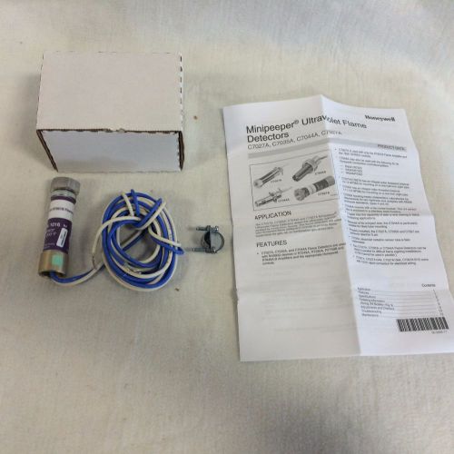 New honeywell minipeeper c7927a1016 uv flame detector for sale