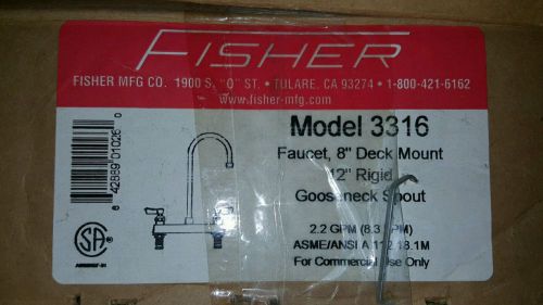 New Fisher 3316 Faucet