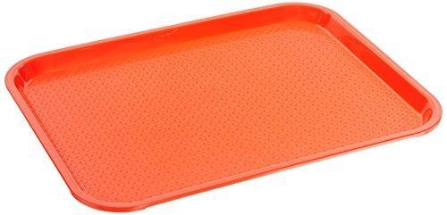 Crestware Fast Food Tray 14 by 18-Inch, Red
