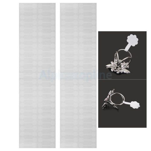 100pcs ring jewelry sticky retail price label display tags self-stickers for sale