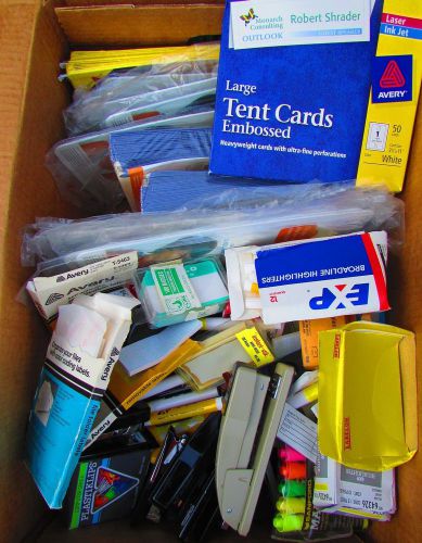 Office supplies lot