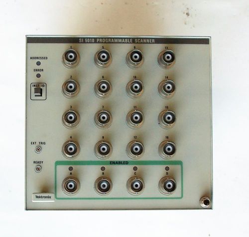 Tektronix SI5010  GPIB controlled 4X4 350 Mhz coax switch matrix for tm5000