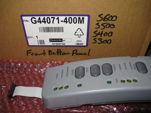 Zebra technologies p/n g44071-400m new button control circuit board and cover for sale