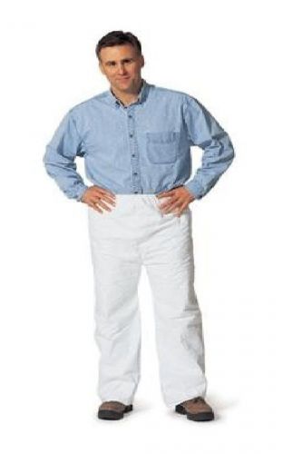 DuPont Tyvek Large White Pants, QTY 50, TY350SWHLG005000  |JA3|