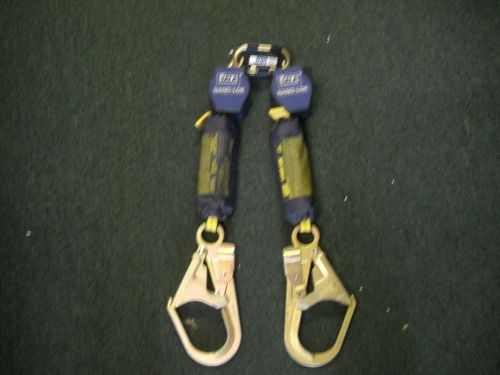 2  DBI/Sala Nano-Lok 3101280 Twin Leg Self Retracting Lifeline, 6&#039;