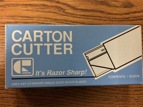 CARTON CUTTER BOX KNIVES