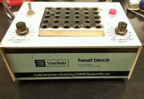 Heat Block Heater VWR Analog Dry Working