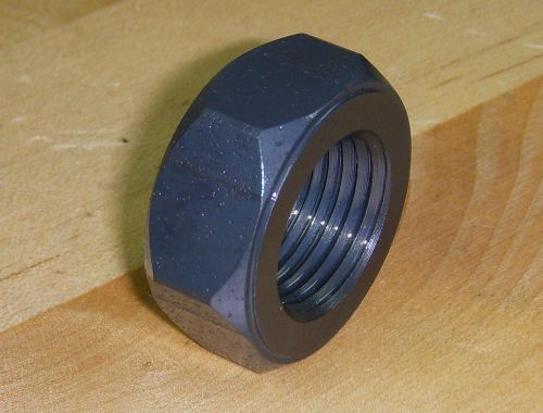 W20 hex nut for Schaublin collets: 19.7 x 1.666, 45/5 degrees