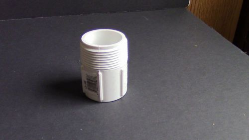 Pvc fitting 436-168bc 1 1/2&#034; threaded on one end fitting male adapter for sale