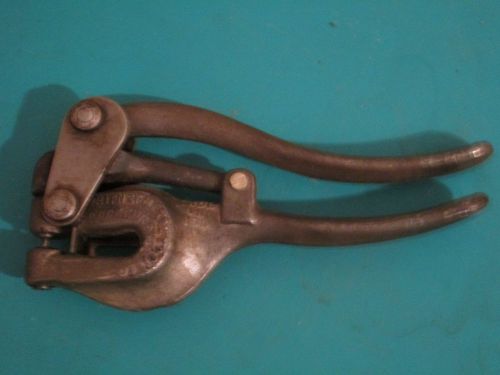 Vintage WHITNEY JENSEN PUNCH No. 5-2 hand tool metal metalworking old heavy duty