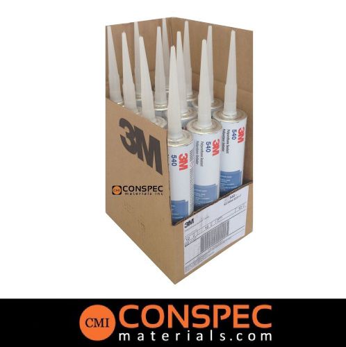 3m 540 white polyurethane sealant case 12 cartridges waterproof marine grade for sale