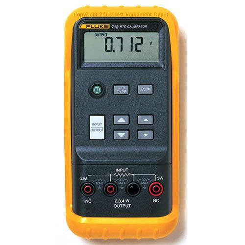 Fluke 712 rtd calibrator for sale