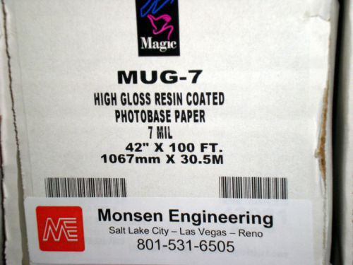 42&#034; Glossy Indoor Photo Reproduction Paper MUG7-R10042