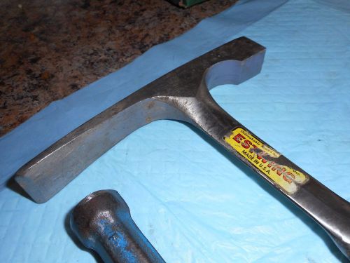 Estwing mason&#039;s hammer &amp; dasco #471 2&#034;chisel vg condition for sale
