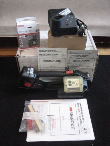 Singode BXT 19 3/4&#034; 19mm Strapping Tool Battery Operated 14V Fromm NEVER USED