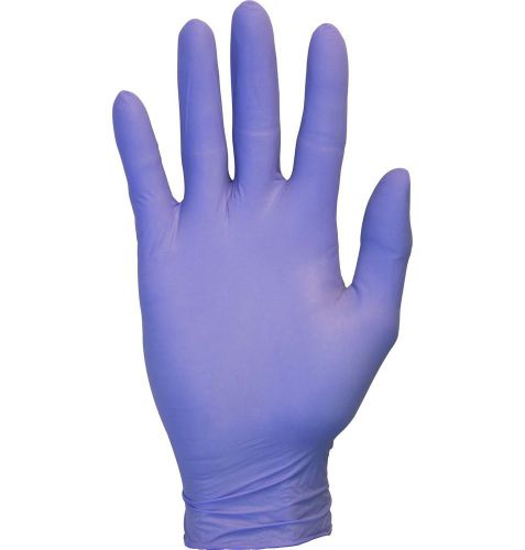 The Safety Zone GNEP -XL-1P Medical Grade Powder Free Nitrile Exam Gloves Pur...